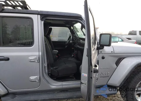 2019 Jeep Wrangler Unlimited Sahara 4X4 from USA, damaged, VIN 1C4HJXEG8KW529033